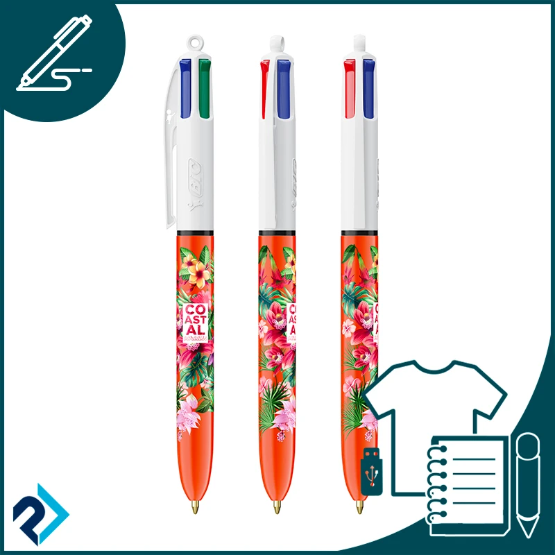 Penna BIC 4 Colours Fine