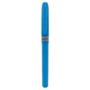 BIC Brite Liner Grip Evidenziatore blu
