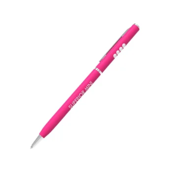 PENNA SUPERIOR MINI fusto fuchsia con personalizzazione