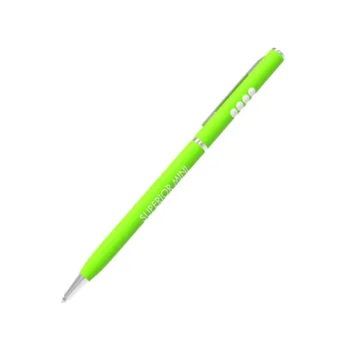 PENNA SUPERIOR MINI fusto verde con personalizzazione