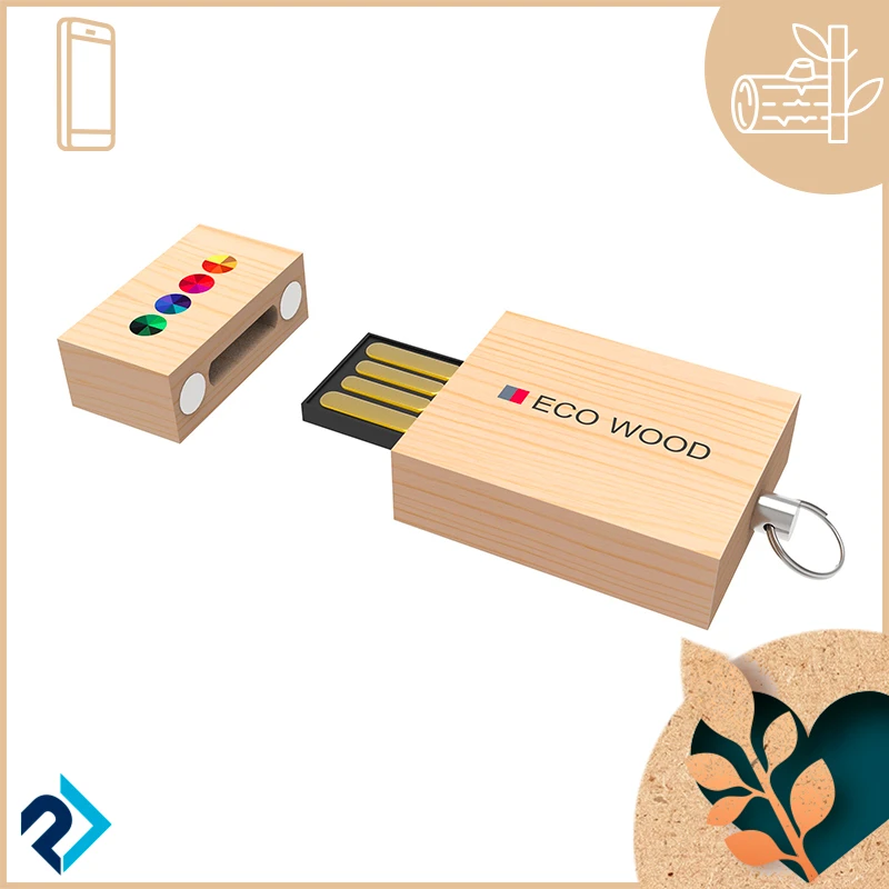 chiavetta USB ECO WOOD