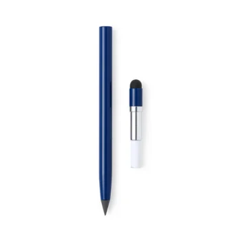 Matita touch eterna Gosfor fusto blu e particolare gomma