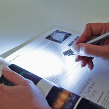 Penna Touch Lapoint particolare torcia