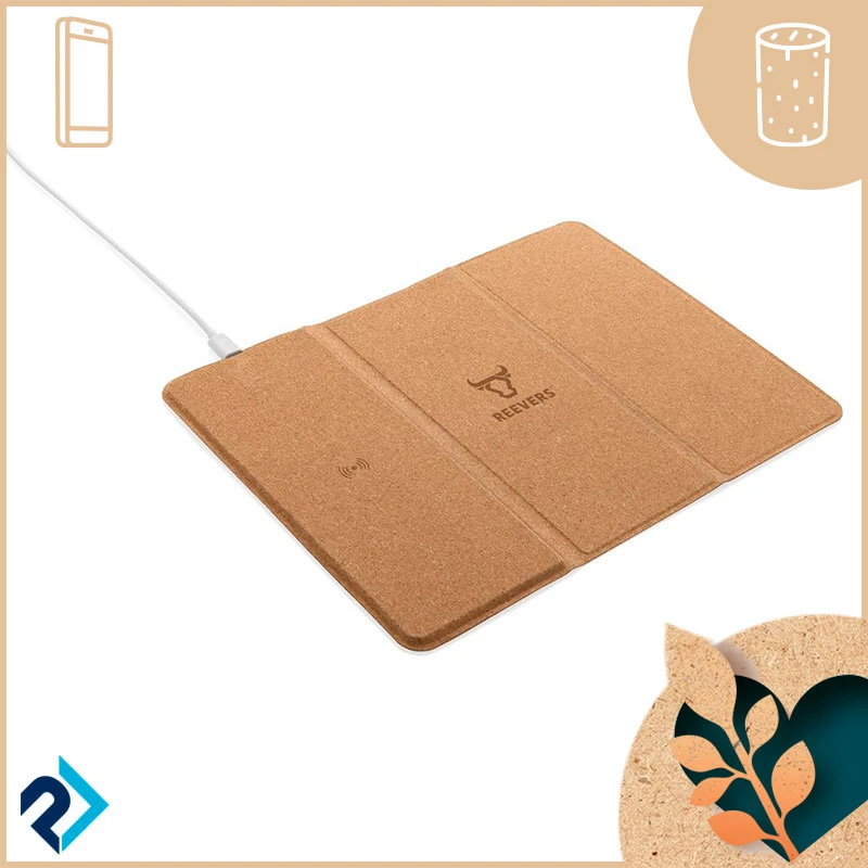 tappetino mouse con ricarica wireless
