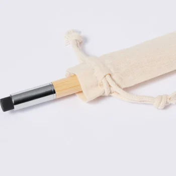 Penna e matita eterna 2in1 dettaglio astuccio in cotone