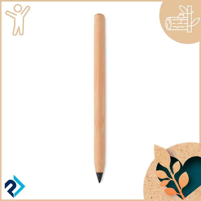 Penna senza inchiostro in bamboo
