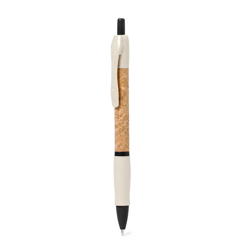 Penna Ankor in sughero e fibra di grano in colore nero
