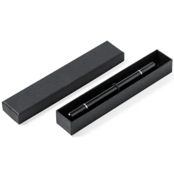 Penna a sfera matita eterna Holwick 2 in 1 fusto nero particolare confezionamento con scatola
