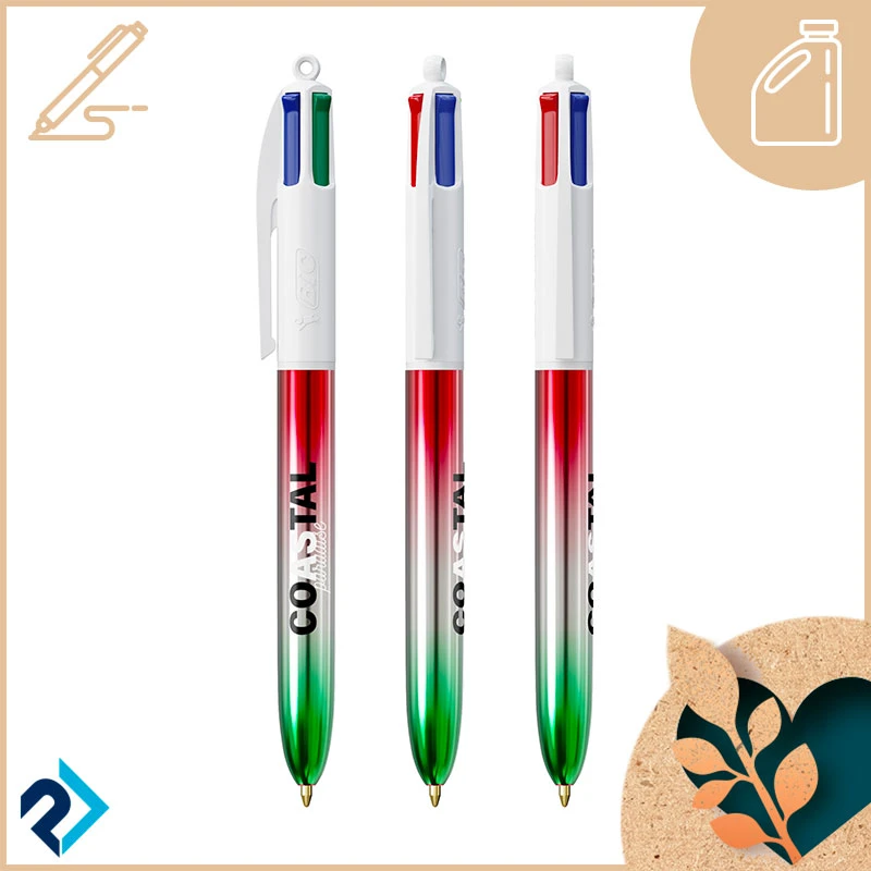 Penna BIC 4 Colours Flags Collection