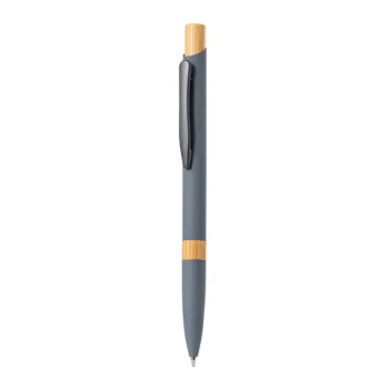 Penna Lantasker con finitura gommata grigio
