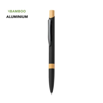 Penna Lantasker con finitura gommata nera