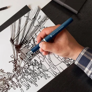 Penna a sfera BOLT con esempio di disegno