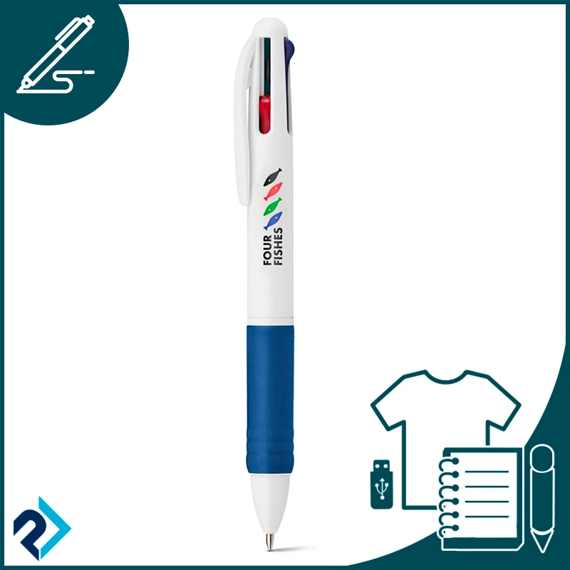 Penna a sfera multicolore 4 in 1 Octus