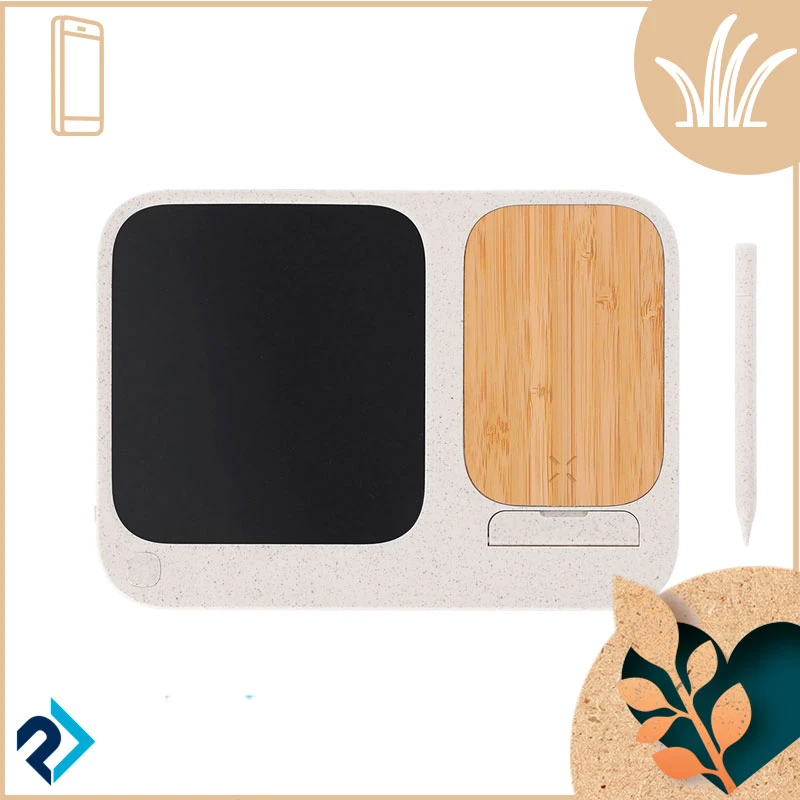 CARICATORE WIRELESS CON LAVAGNA DIGITALE