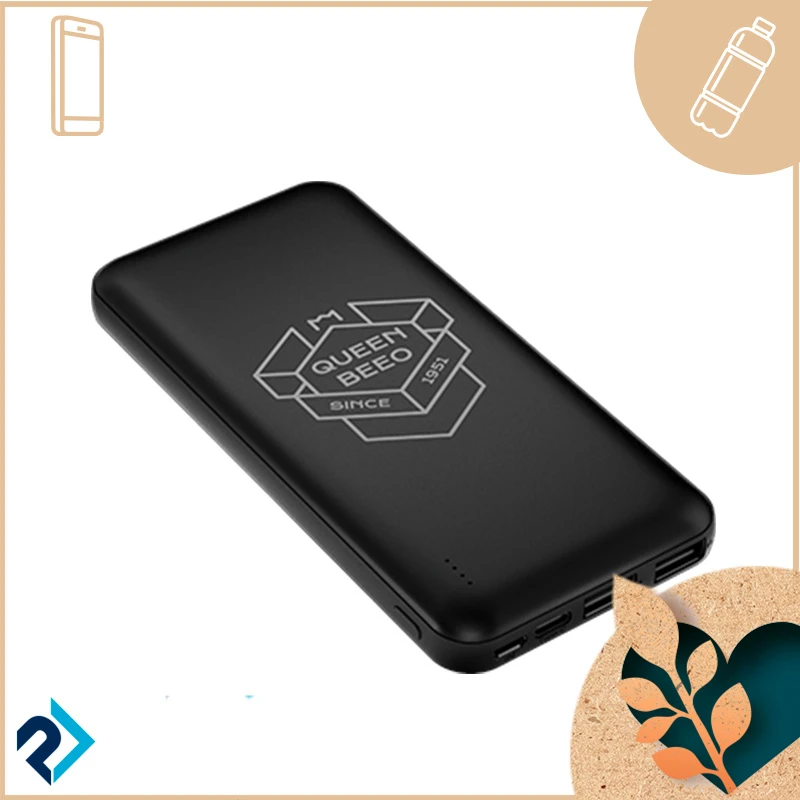 POWER BANK in R-PET SLATE