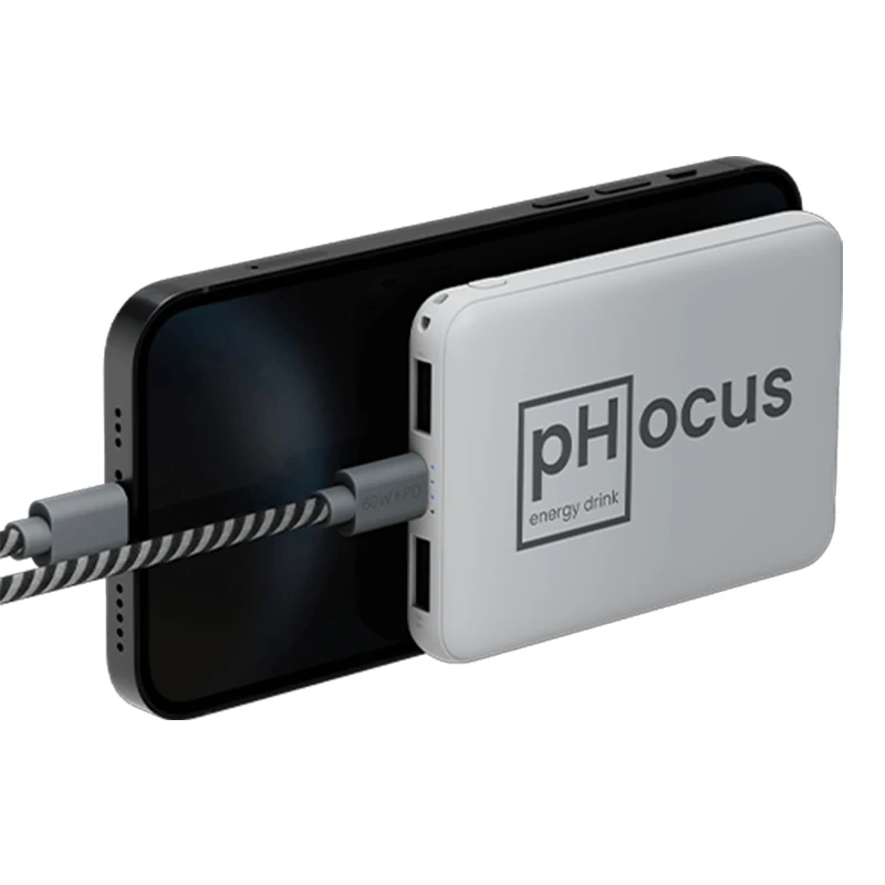 POWER BANK in RPET SLATE img2